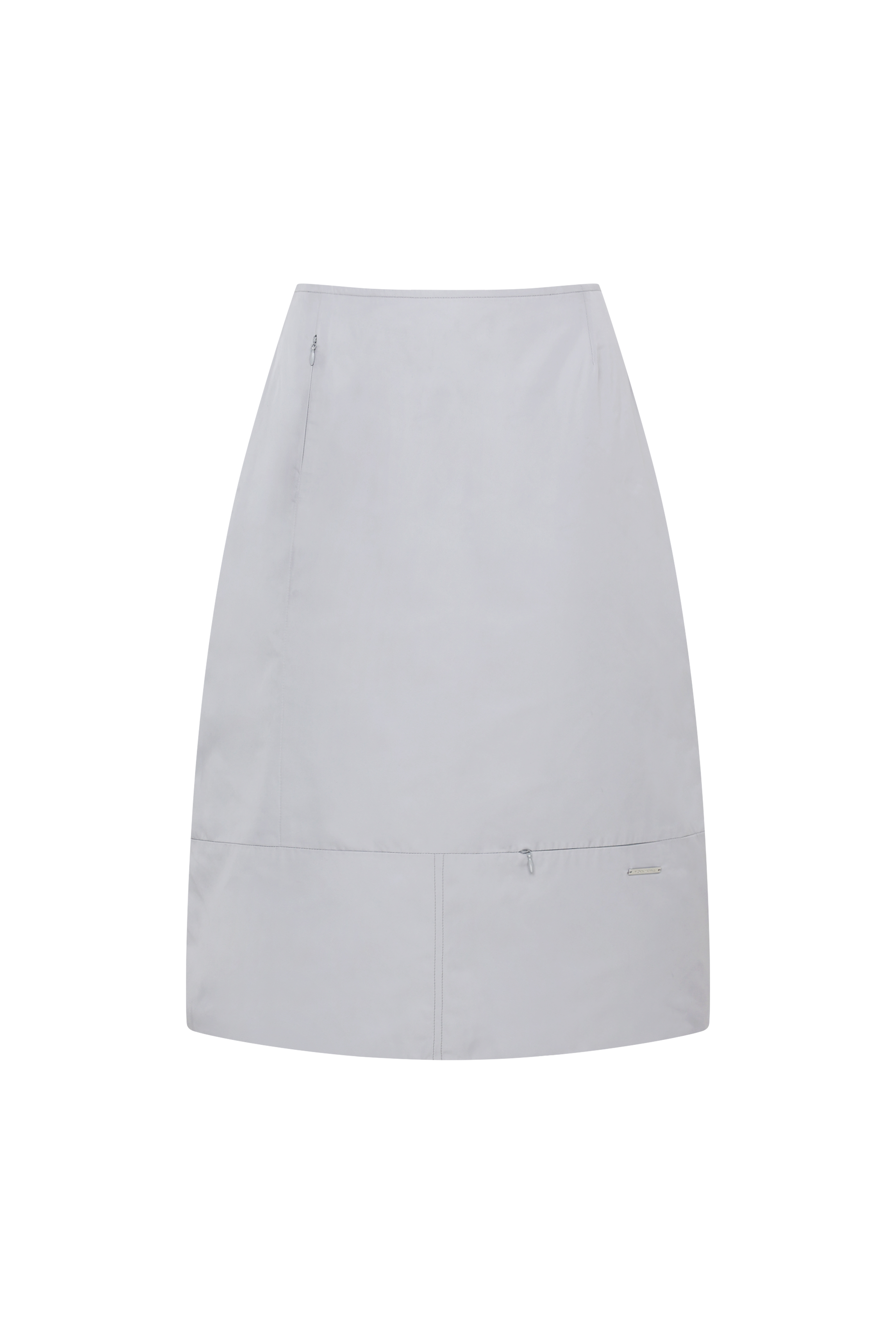 Ski Two-Tone Padded Skirt (Grey) - 포니테일