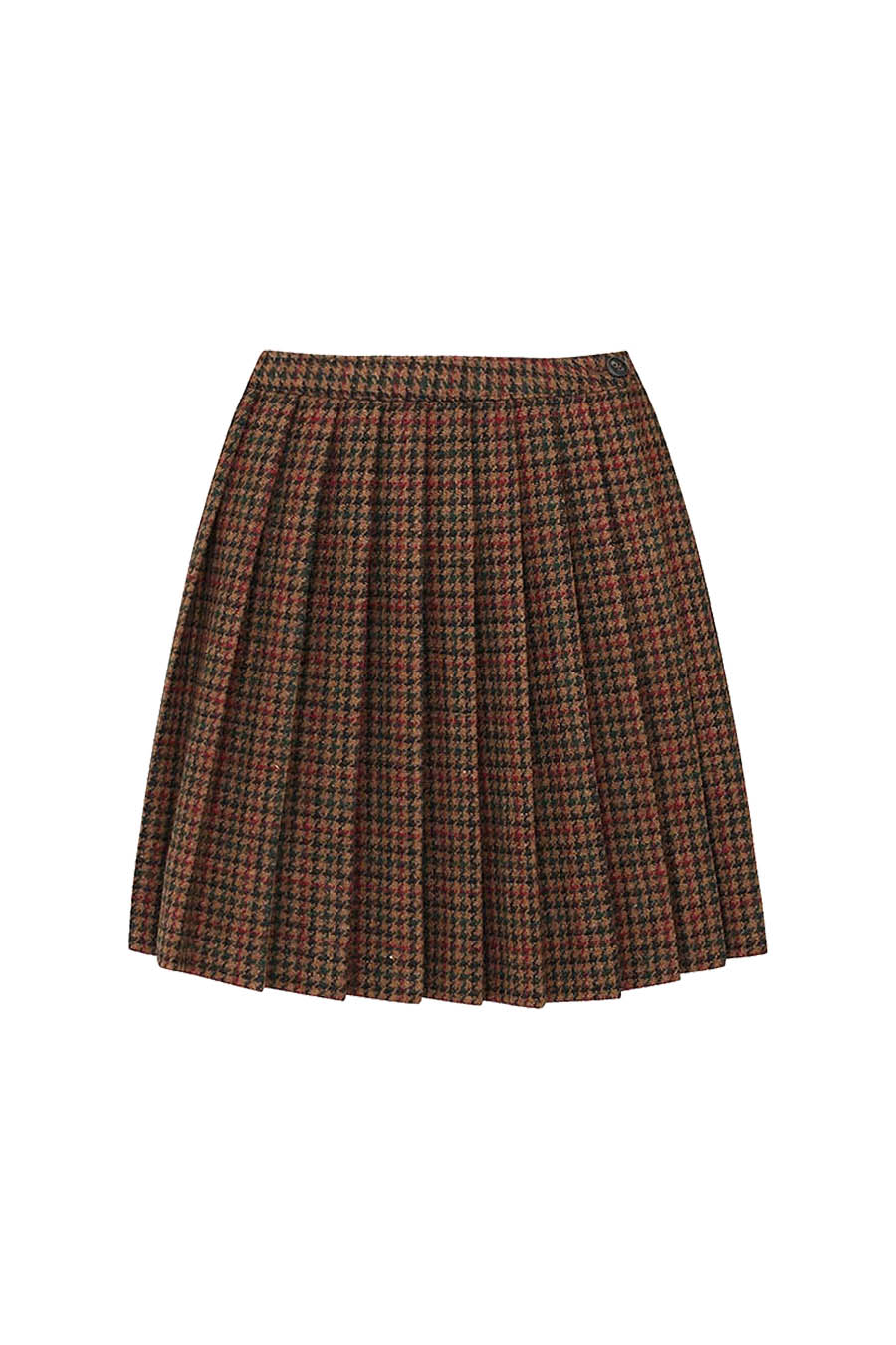 Regents Classic Check Wool Mini Skirt - 포니테일