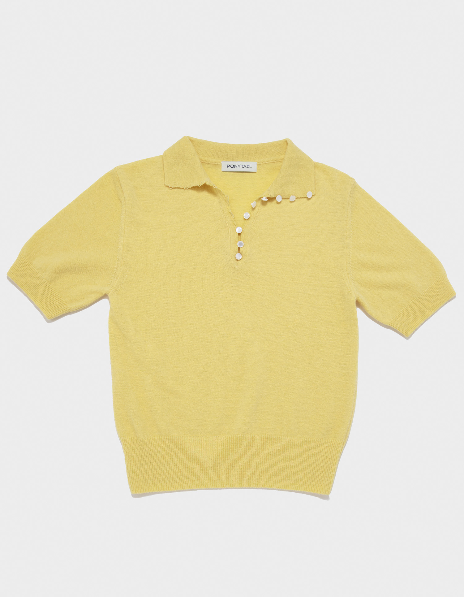 [3rd Re-Order 5/17 예약배송] 50s Galand Sweater (Yellow) - 포니테일