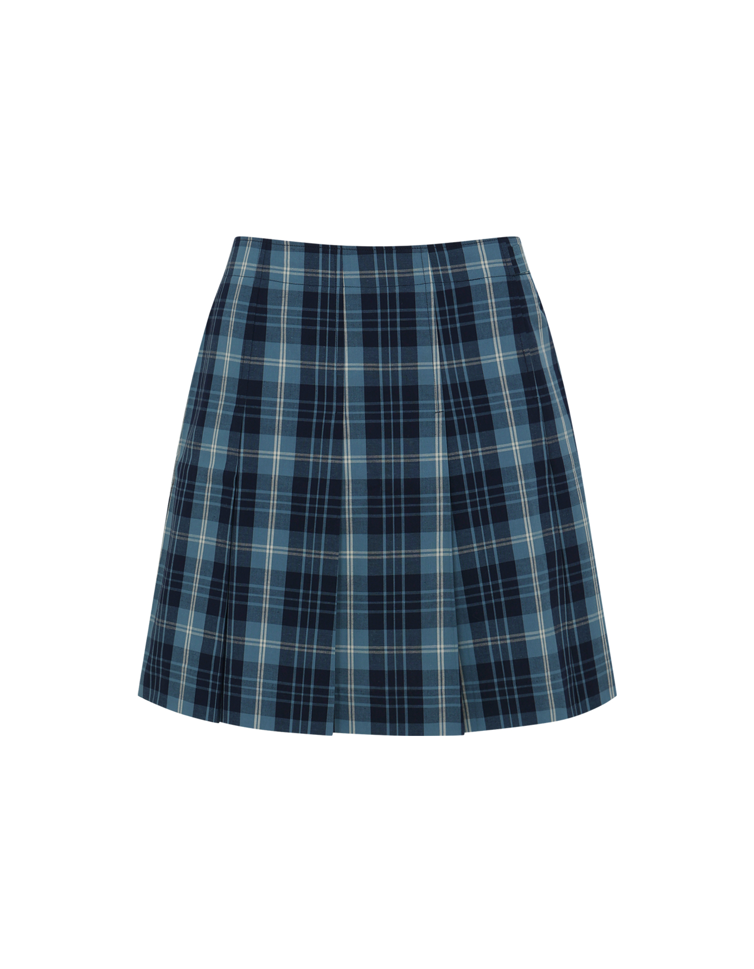 [2nd Re-Order] School Rock Check Pleats Skirt - 포니테일